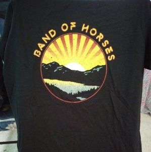 Band shirts for band of horses and foo fighters